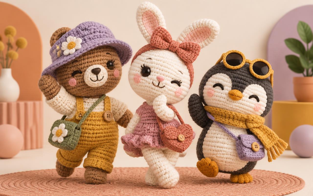 Portada del curso Amigurumis de moda