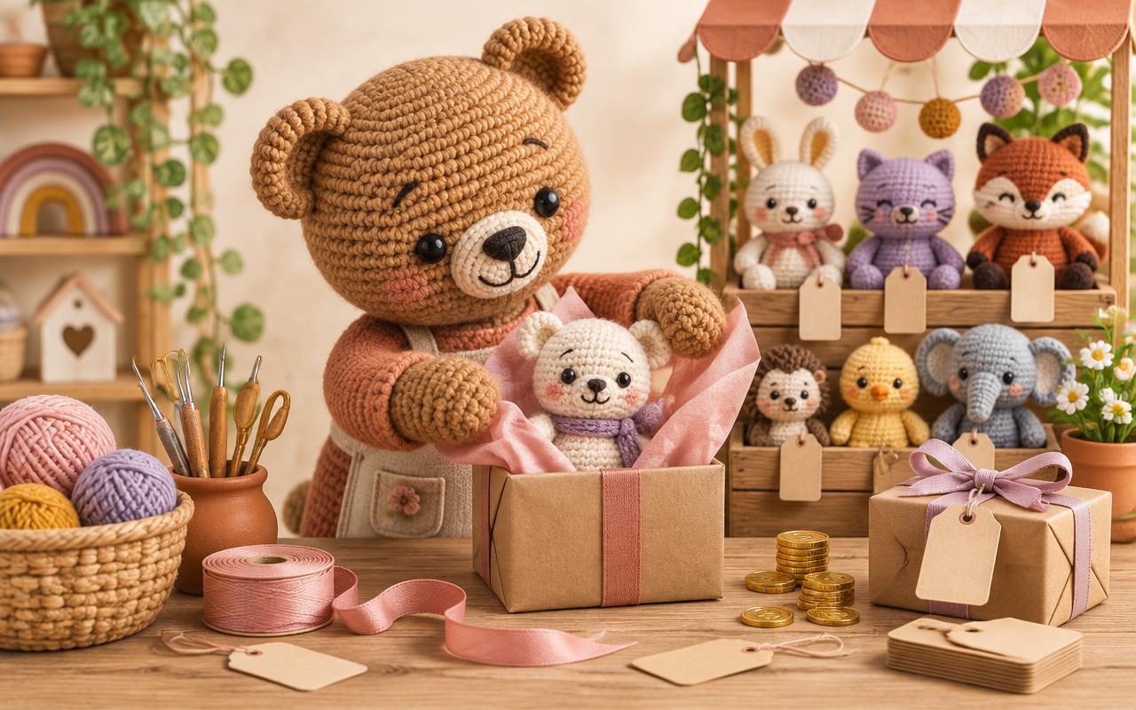 Portada del curso Amigurumis para regalar y vender